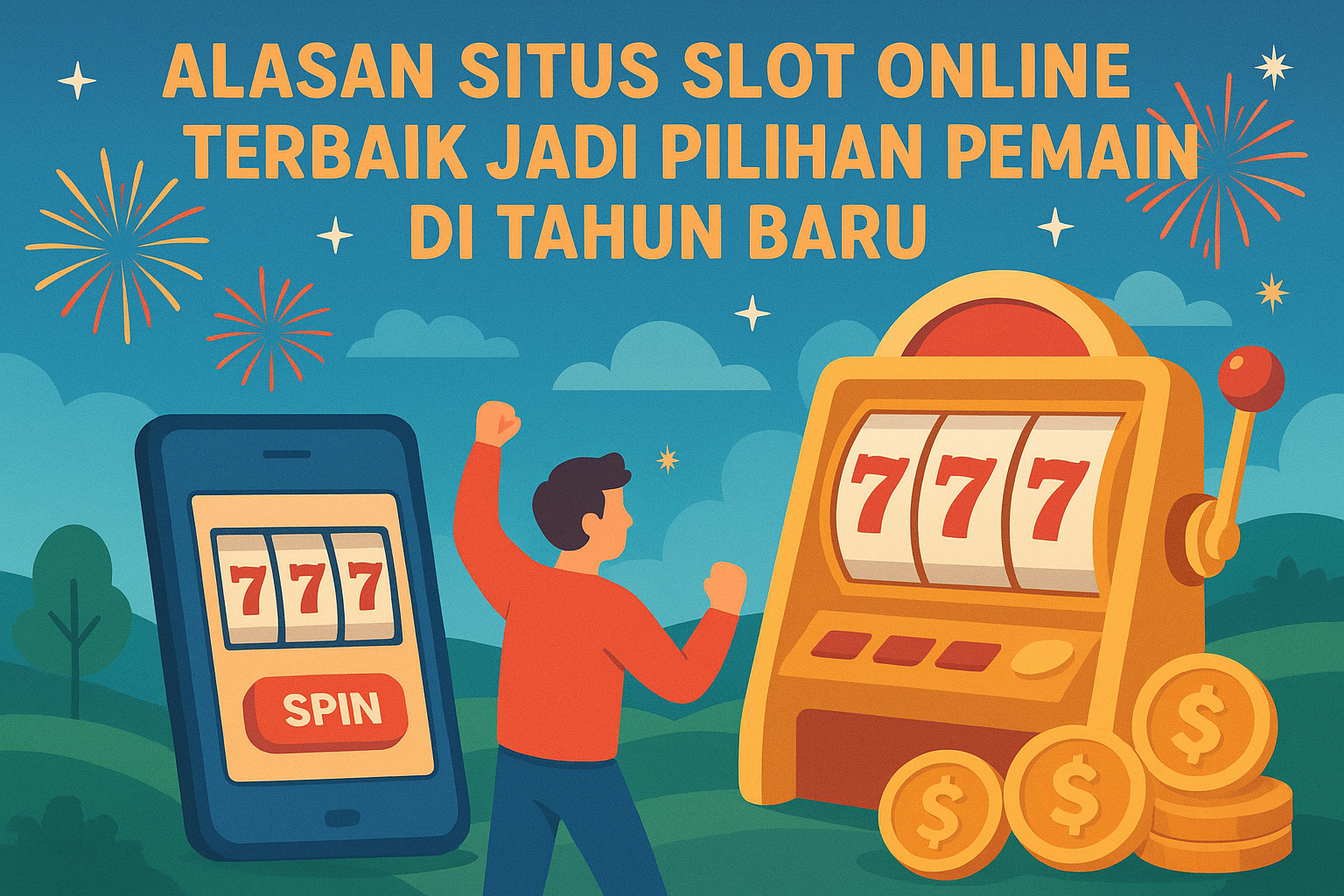 Alasan Situs Slot Online Terbaik Jadi Pilihan Pemain di Tahun Baru